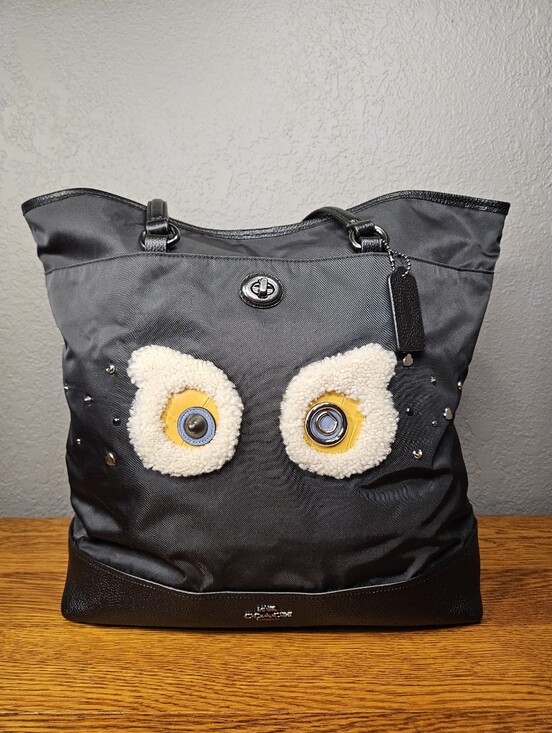 Coach Handbags - Coach Bear Nylon Tote Bag